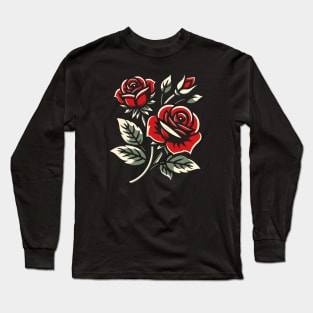 Roses - flowers Long Sleeve T-Shirt